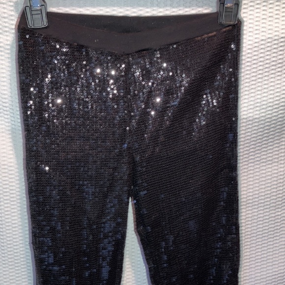 H&M Sequin Leggings Perfect Condition Sz XS - Picture 5 of 7
